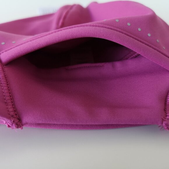 NWT LULULEMON PLYC Pink Brushed Tech Fleece Run For It All Beanie Hat Women's OS - Picture 7 of 10